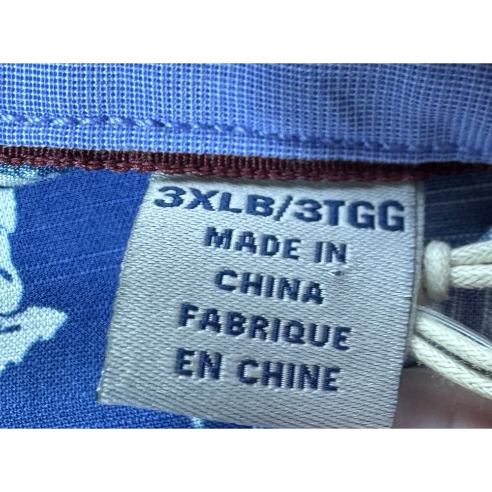 Tommy Bahama Men’s 3XLB Shirt The Veracruz Cay Flora Striped New, Beach Summer - Picture 5 of 6